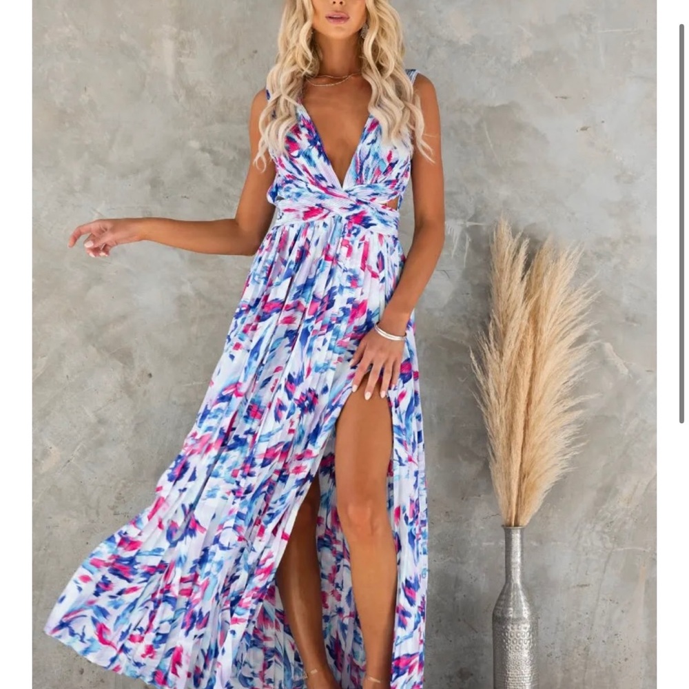 Printed Maxi Dress